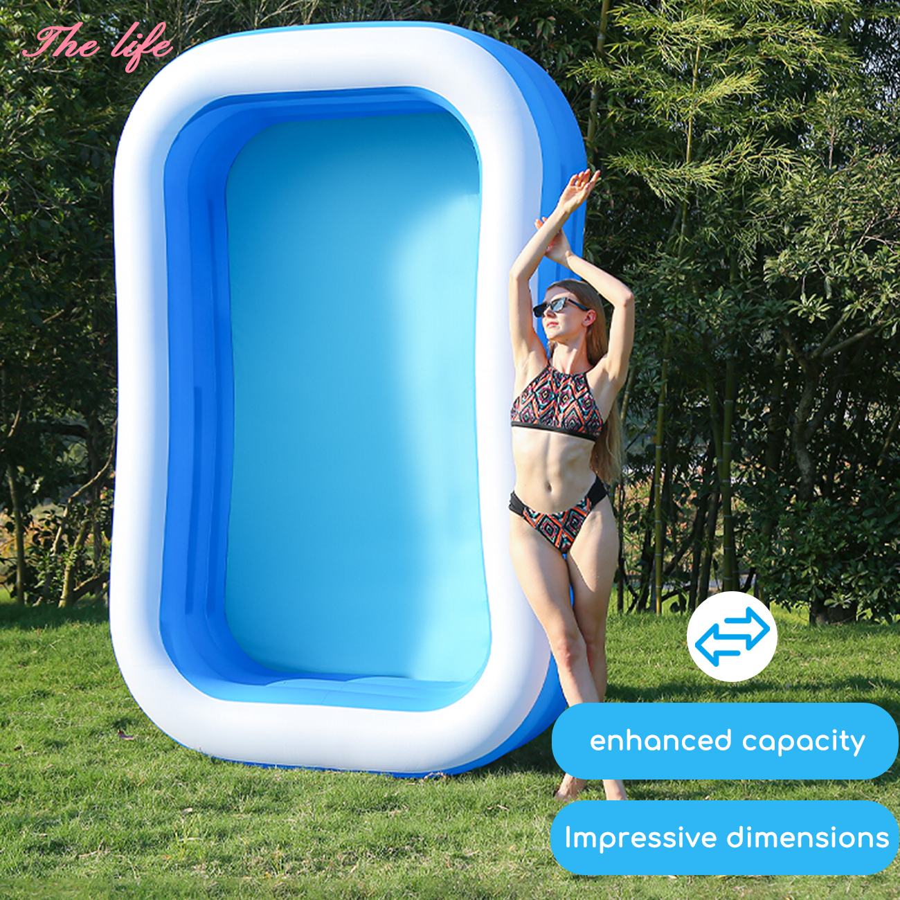 Inflatable Pool for Kids and A – Kids Outdoor Pool recenzja i cena