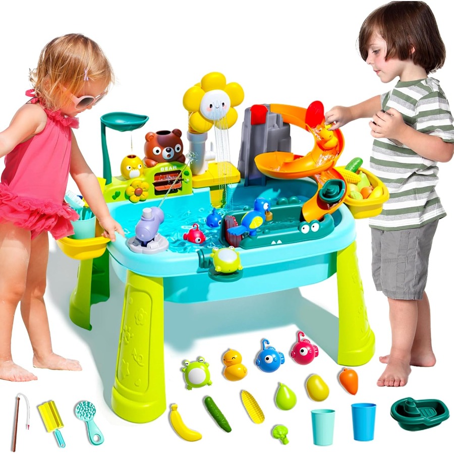 Water Table for Kids Ages 3+ w – Kids Outdoor Sensory Table recenzja i cena