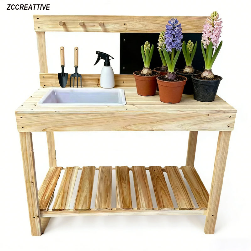 ZCCREATTIVE Children Wooden Po – Kids Outdoor Seating recenzja i cena