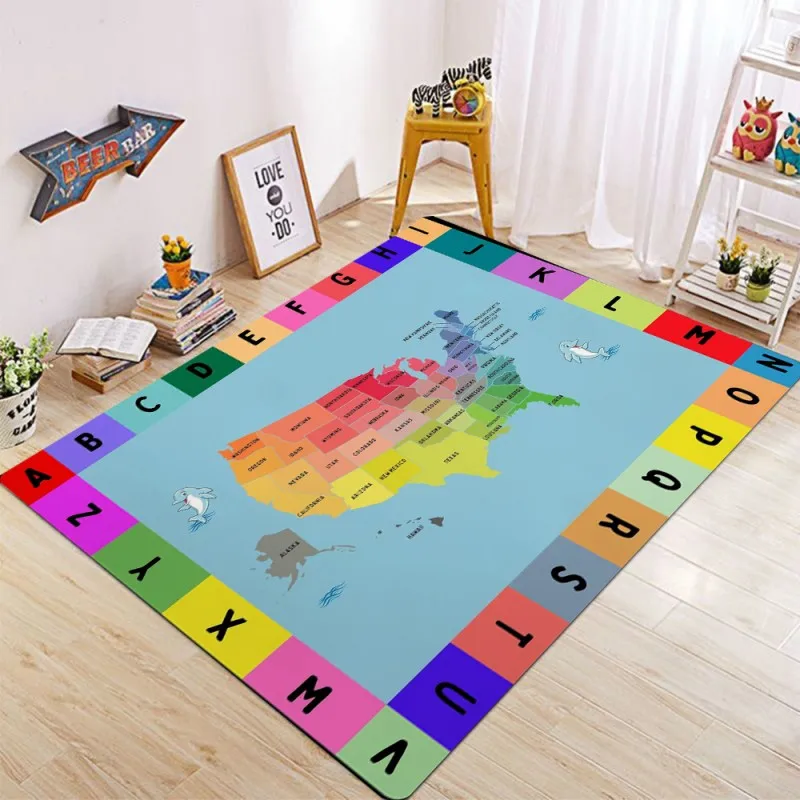 Classroom Rug for Kids Educati – Kids Outdoor Seating recenzja i cena