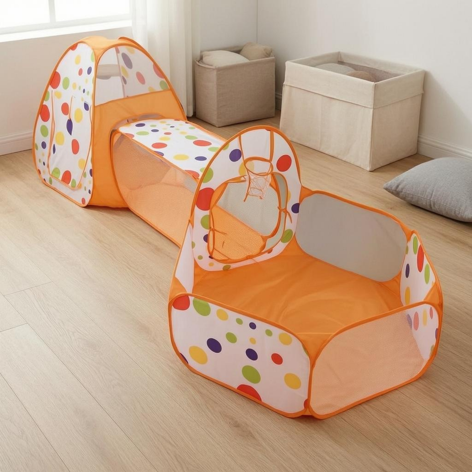 3 Pieces 3 in 1 Play Tent Set  – Play Kids Outdoor recenzja i cena
