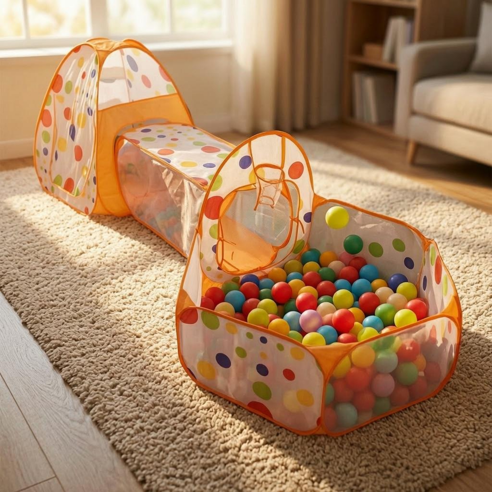 3 Pieces 3 in 1 Play Tent Set  – Play Kids Outdoor recenzja i cena