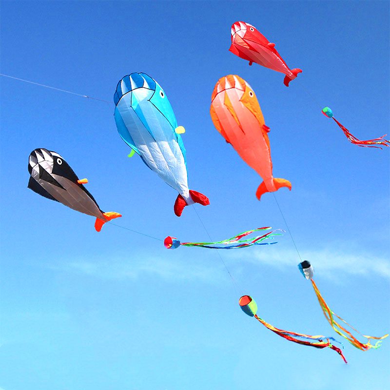 Large soft kite dolphin kite n – Kite Easy Fly Kids recenzja i cena