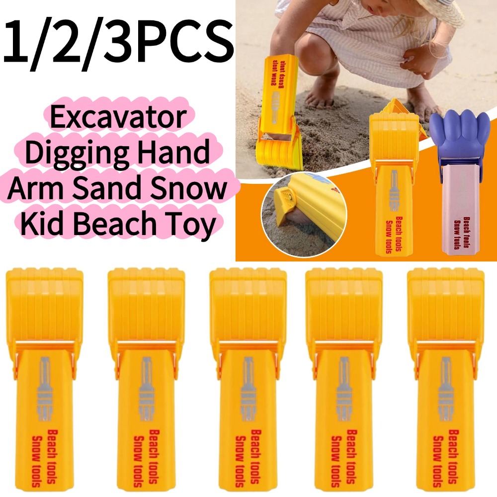 1/3PCS Excavator Digging Hand  – Kids Outdoor Water Toys recenzja i cena
