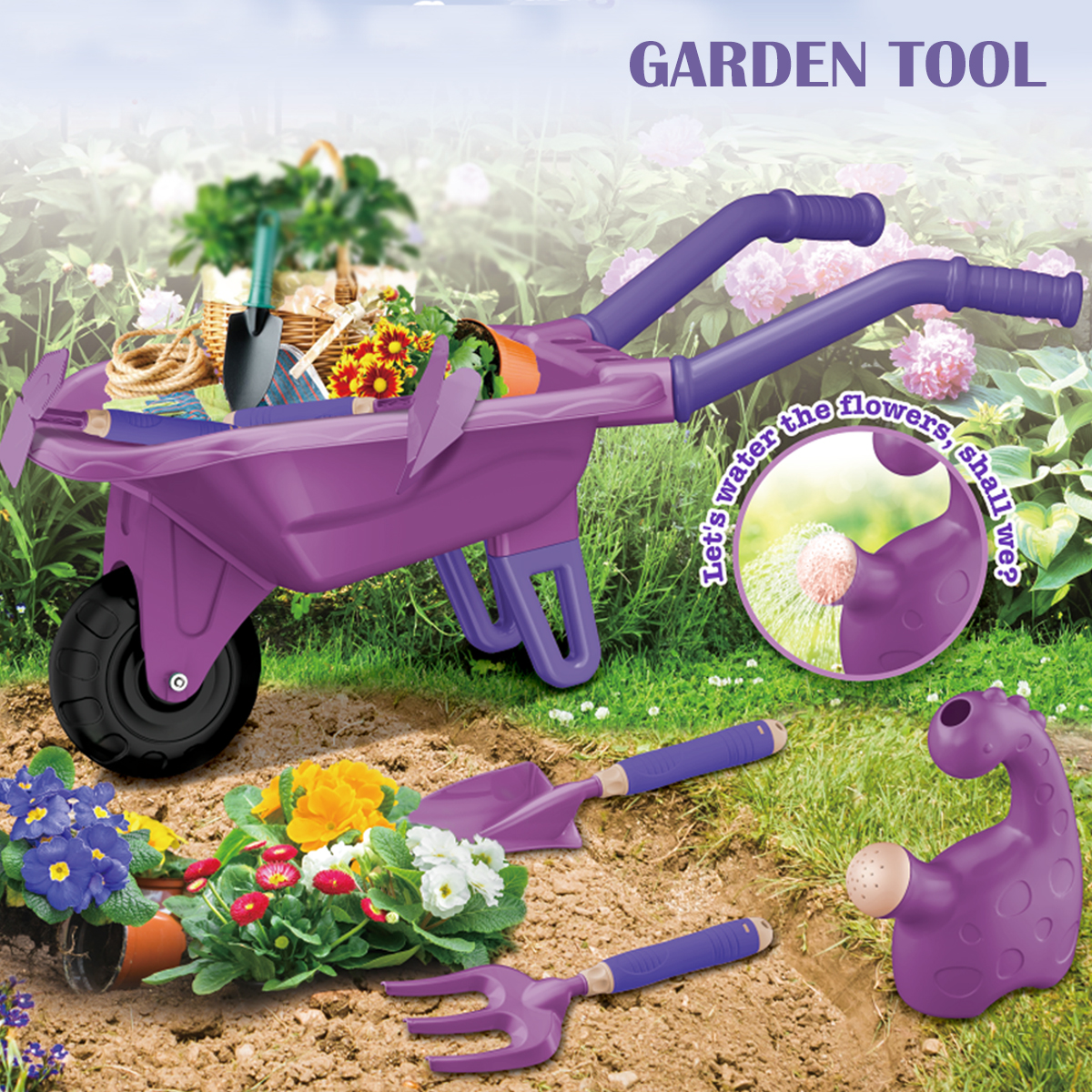 Gardening Tool Set Toys for ki – Kids Outdoor Garden Toys recenzja i cena
