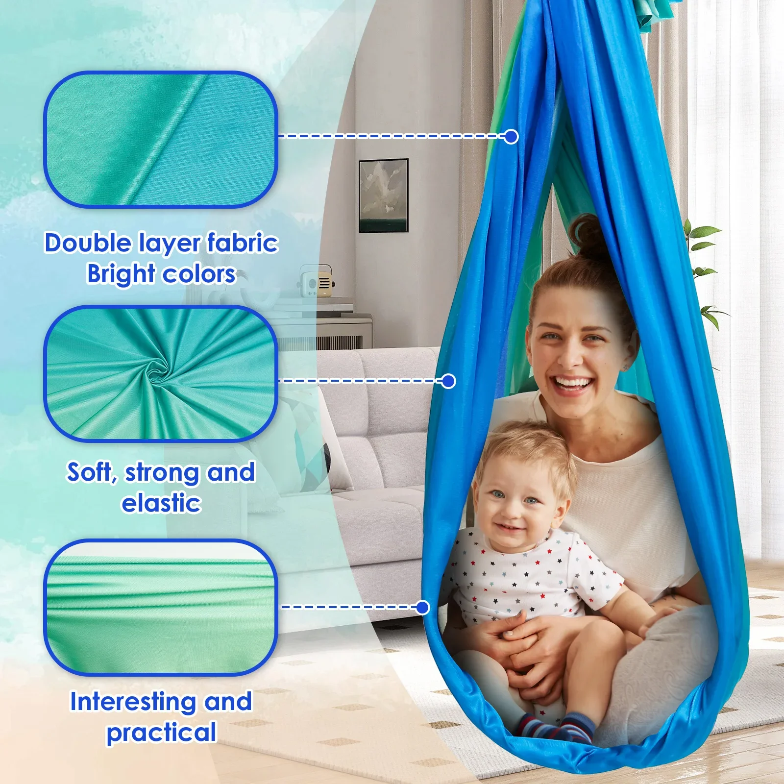 Sensory Swing Comfortable Kids – Kids Outdoor Hammock recenzja i cena