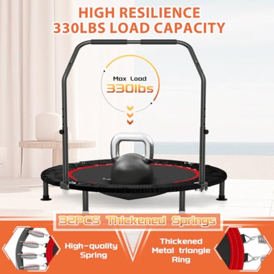 40 Mini Flodable Spring Reboun – Mini Trampoline Spring recenzja i cena