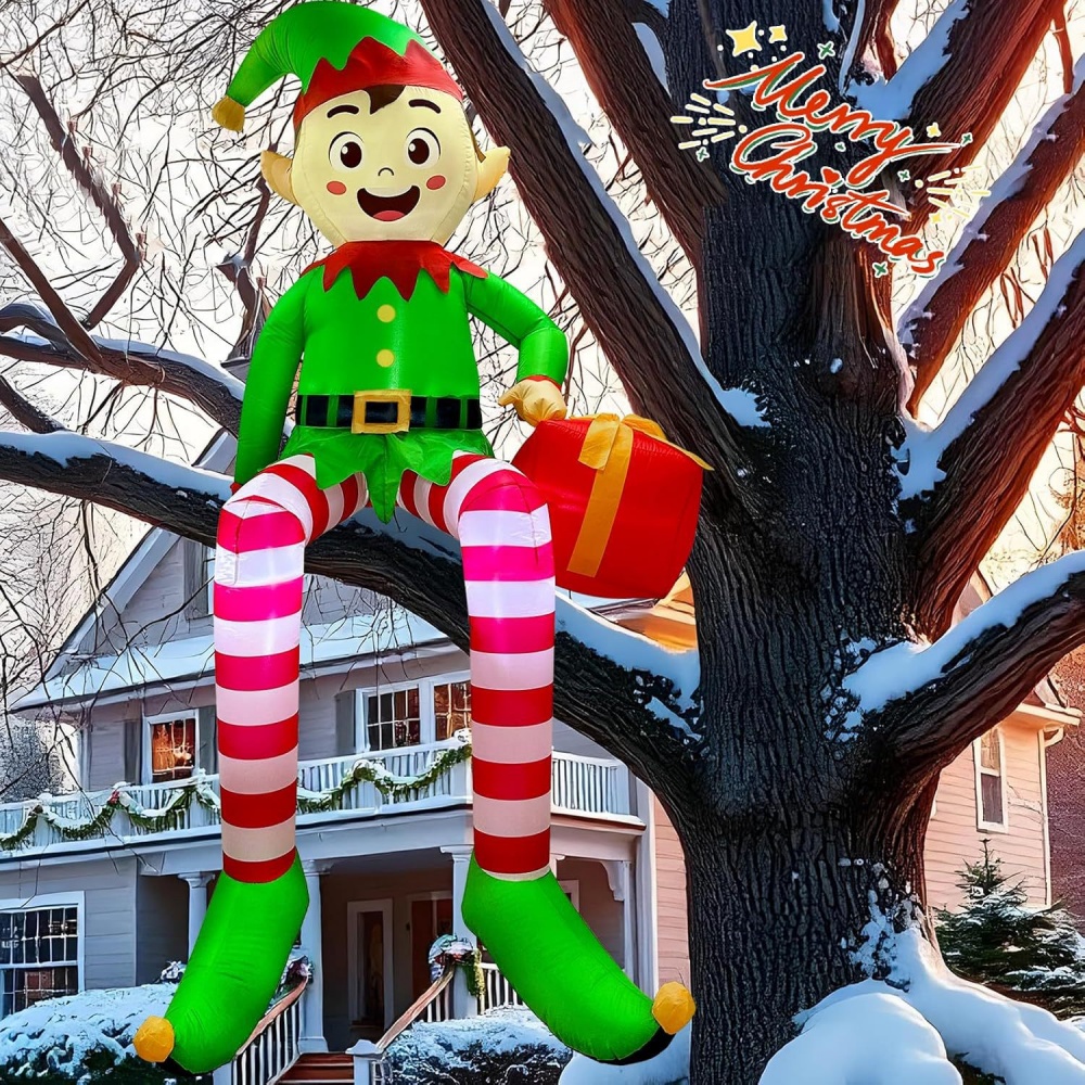 8FT Christmas Inflatables Sitt – Kids Outdoor Garden Toys recenzja i cena