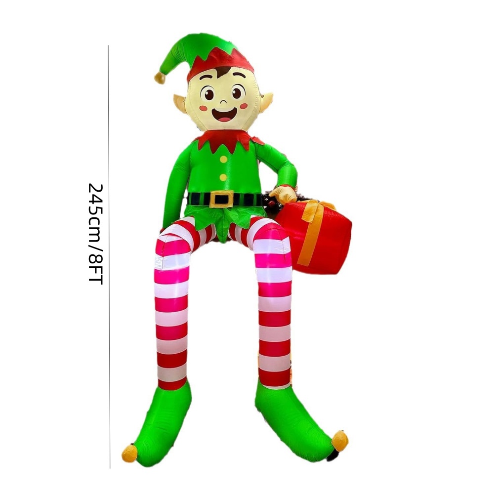 8FT Christmas Inflatables Sitt – Kids Outdoor Garden Toys recenzja i cena