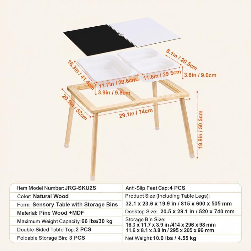 Sensory Table for Toddlers, Ki – Kids Outdoor Sensory Table recenzja i cena