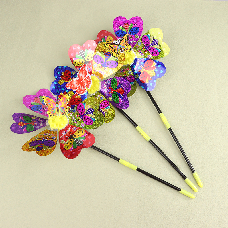 1Pc Colorful Sequin Windmill C – Kids Outdoor Garden Toys recenzja i cena