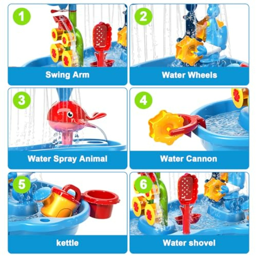 Water Table for Toddlers 3-5 3 – Kids Outdoor Water Toys recenzja i cena