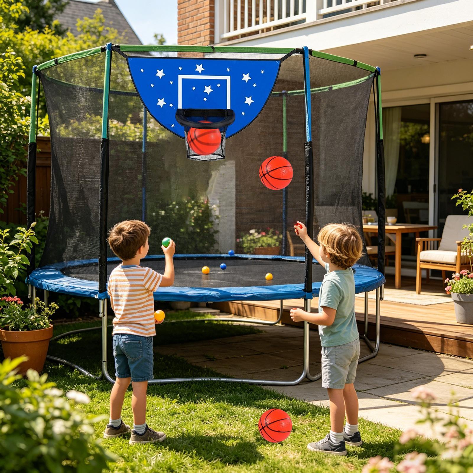 Basketball Goal For Trampoline – Kids Outdoor Basketball recenzja i cena