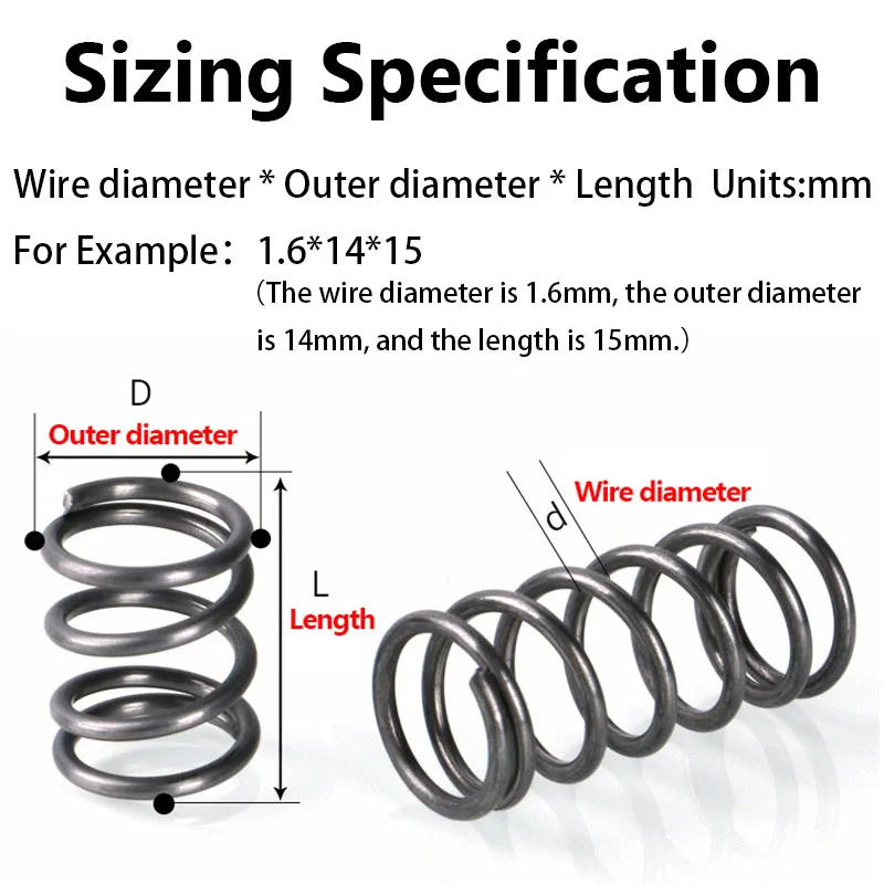 10Pcs/Lot 0.2mm/0.3mm Spring S – Mini Trampoline Spring recenzja i cena
