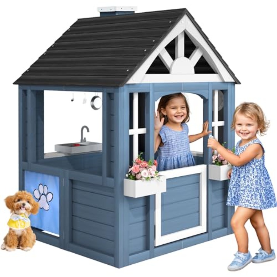 Outdoor playhouse for kids ced – Kids Outdoor Nature Play recenzja i cena