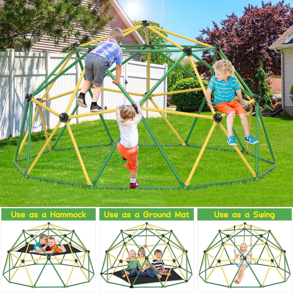Climbing Dome, 10FT Dome Climb – Kids Outdoor Climbing Dome recenzja i cena