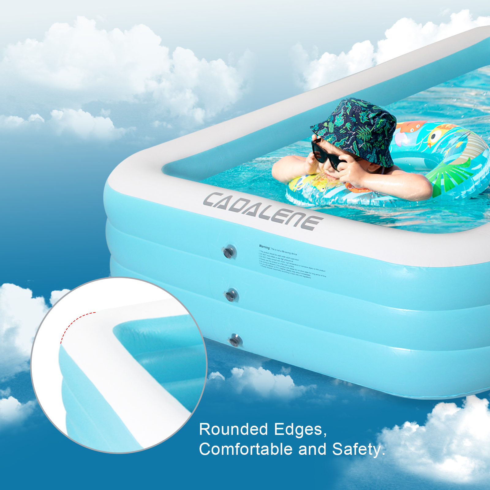 Inflatable swimming Pool for K – Kids Outdoor Pool recenzja i cena