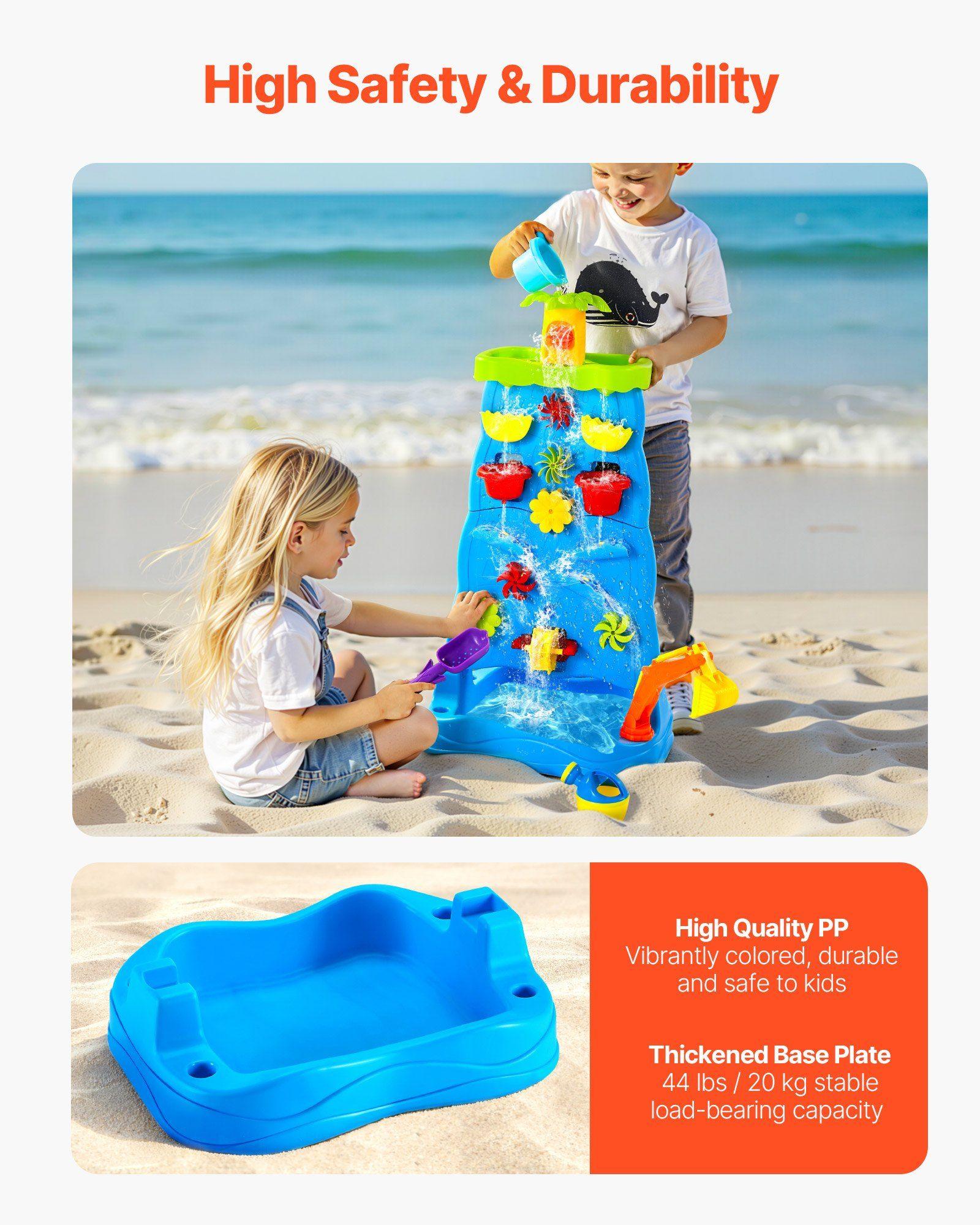 Double-Sided 44lb 8000ml Kids  – Kids Outdoor Sensory Table recenzja i cena
