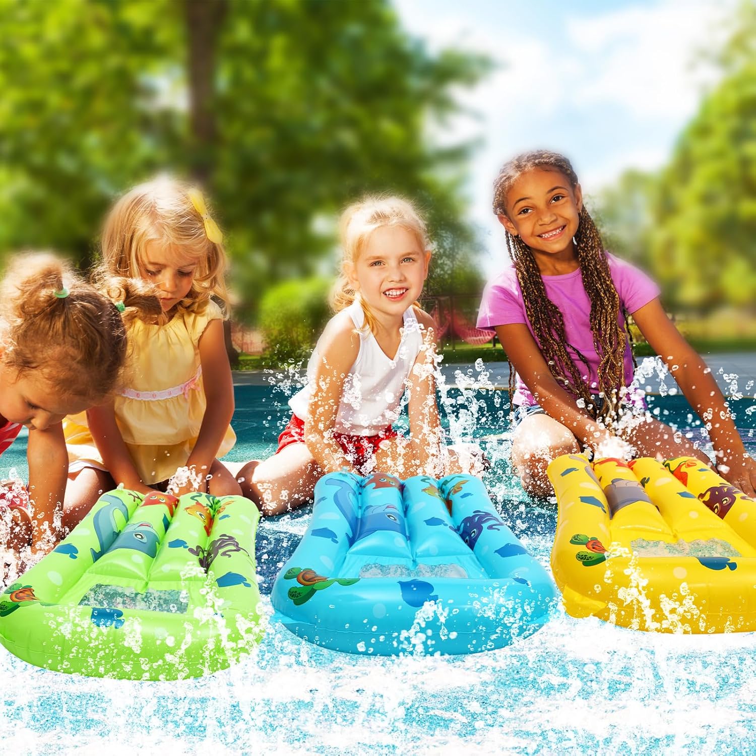 Water Floating Ring Inflatable – Kids Outdoor Seating recenzja i cena