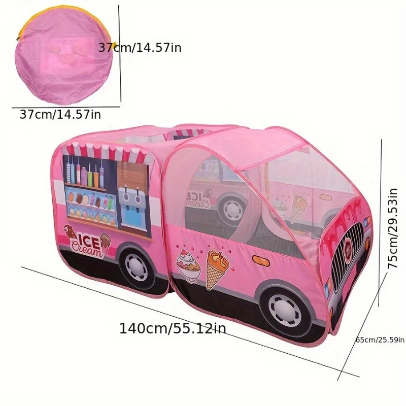 Kids Portable Pink Dessert Tru – Kids Outdoor Wendy House recenzja i cena