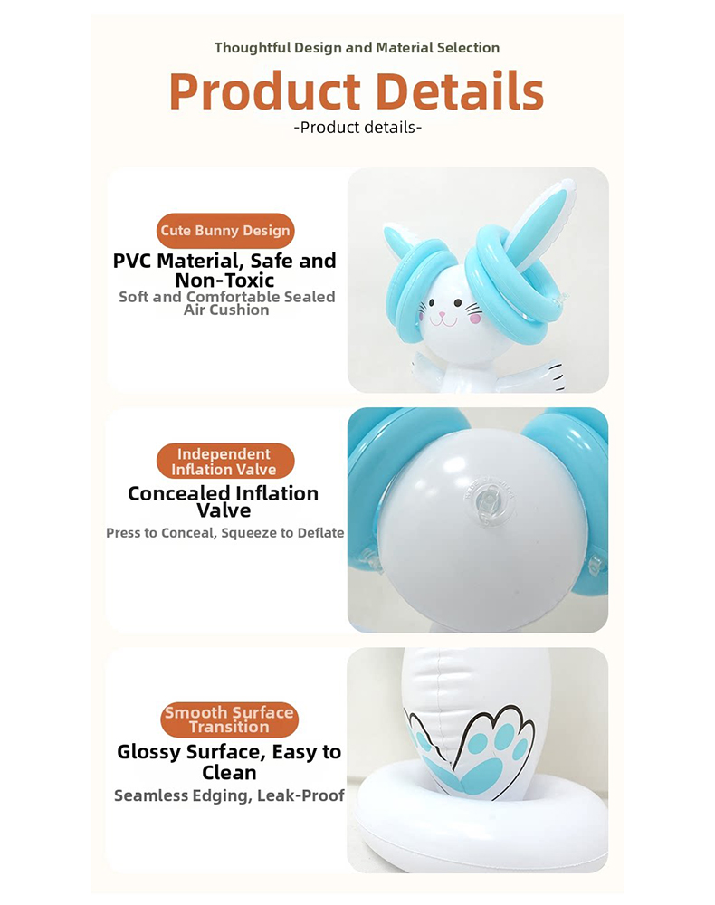Easter Inflatable Bunny Ring T – Play Kids Outdoor recenzja i cena