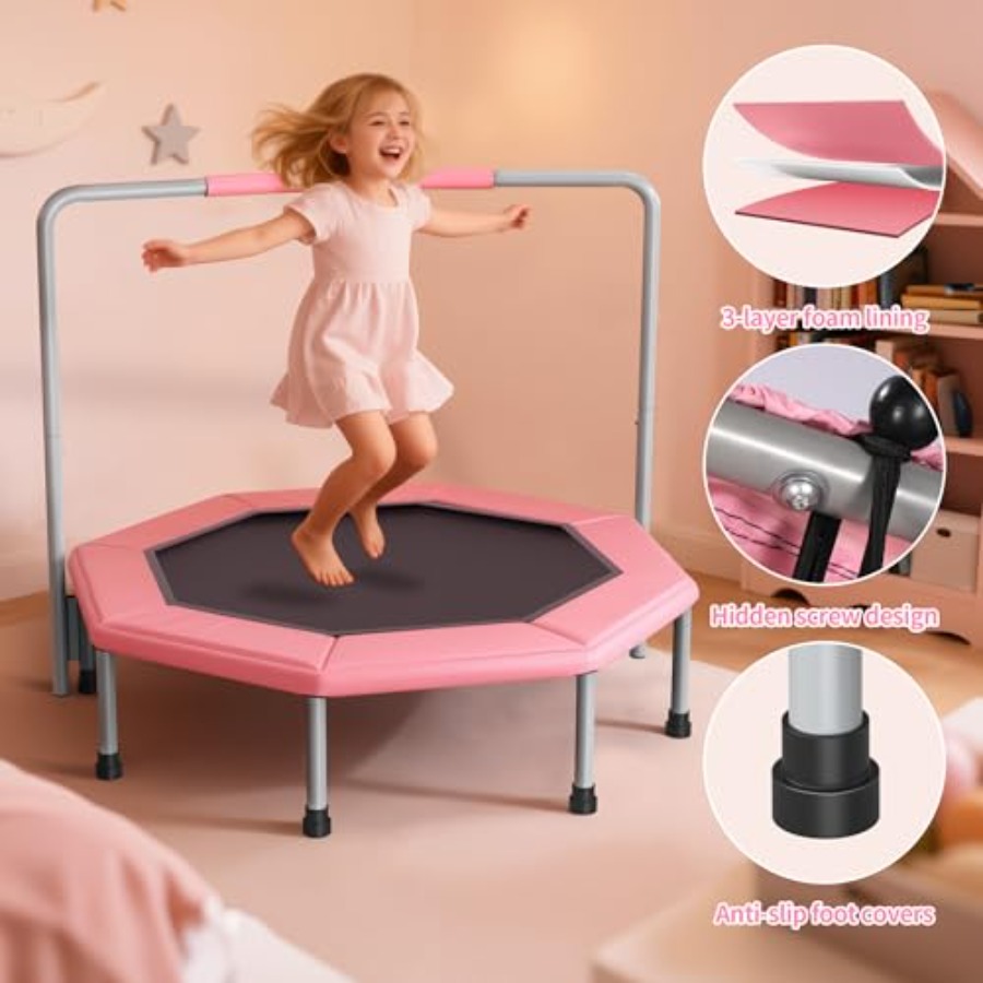 36 Inch Trampoline for Toddler – Mini Trampoline Spring recenzja i cena