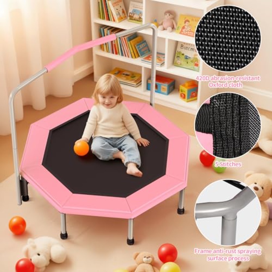 36 Inch Trampoline for Toddler – Mini Trampoline Spring recenzja i cena