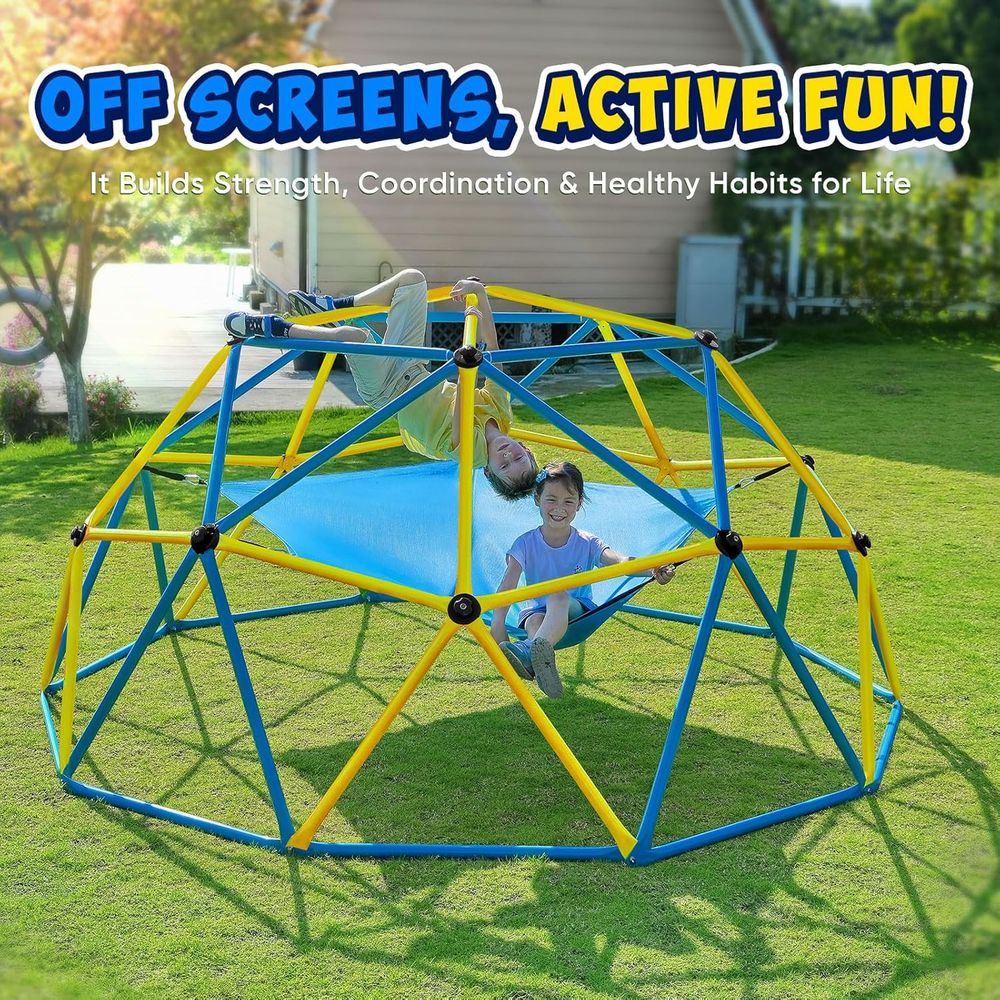 10T Climbing Dome with Hammock – Kids Outdoor Climbing Dome recenzja i cena