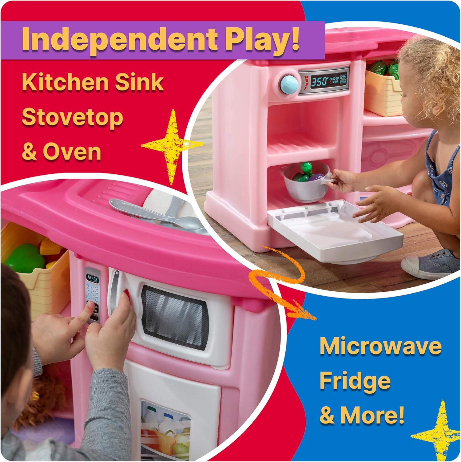 Fun with Friends Kids Kitchen  – Kids Outdoor Wooden Playset recenzja i cena
