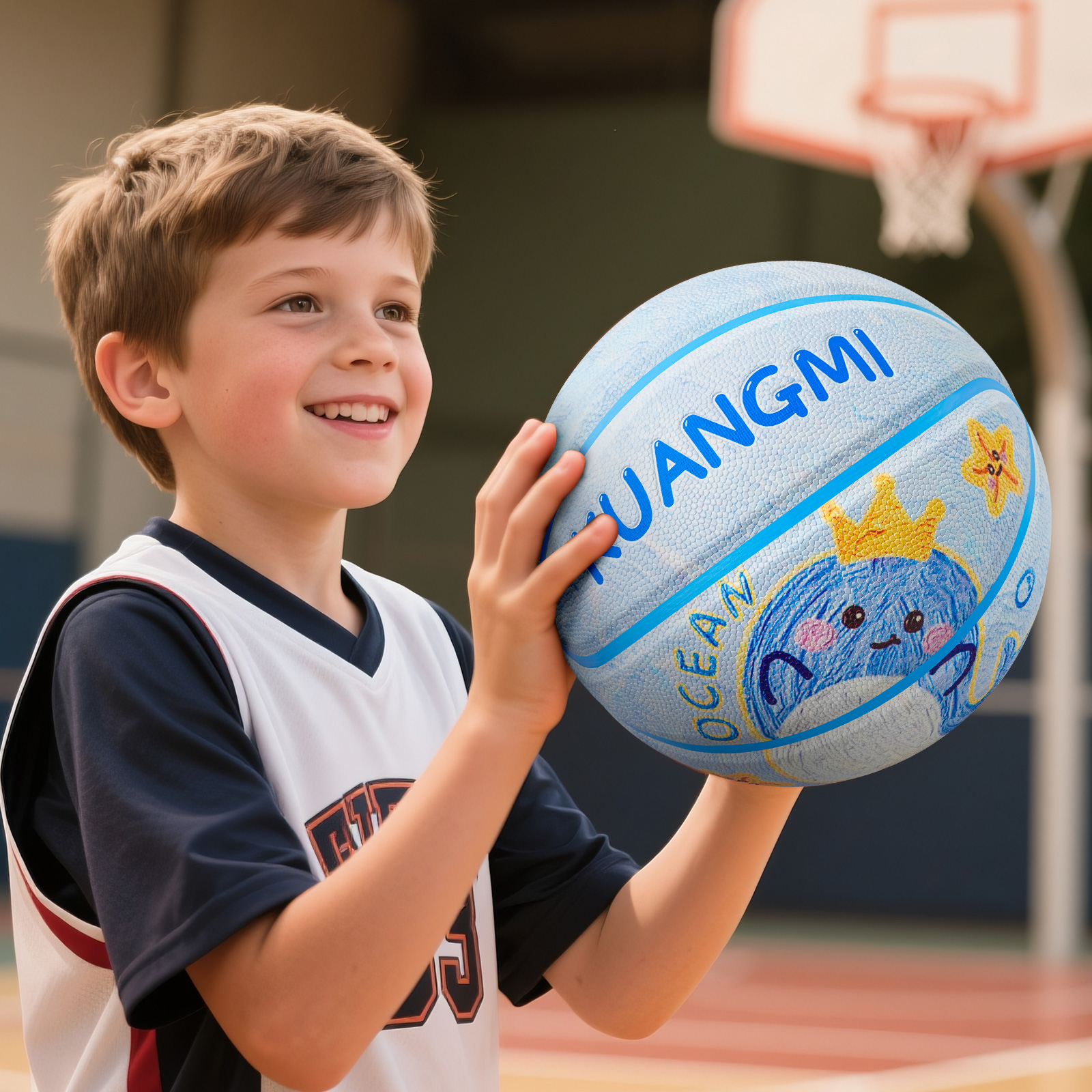 Kuangmi Whale Children's Baske – Play Kids Outdoor recenzja i cena