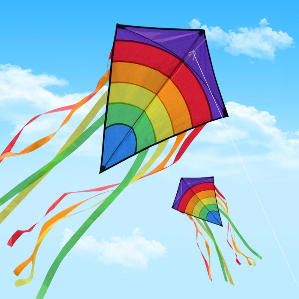 Easy To Fly Colorful Rainbow K – Kite Easy Fly Kids recenzja i cena