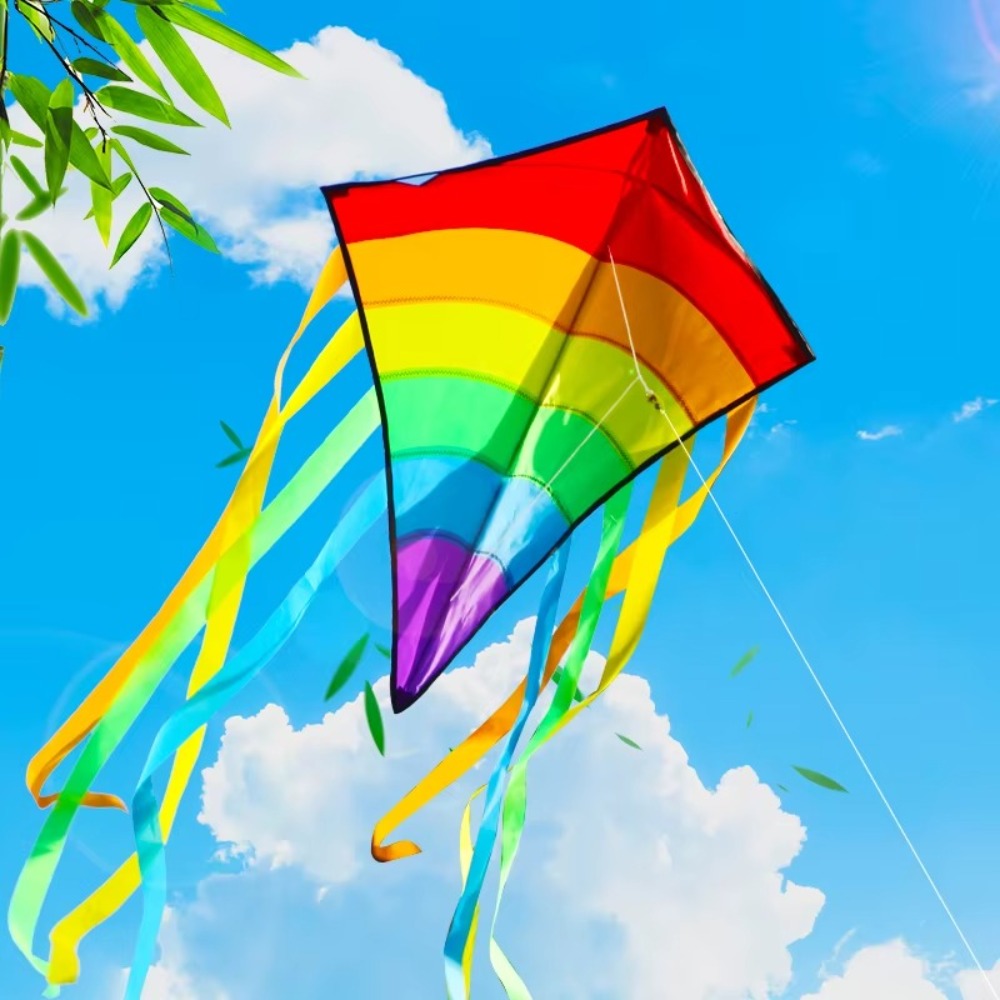Easy To Fly Colorful Rainbow K – Kite Easy Fly Kids recenzja i cena