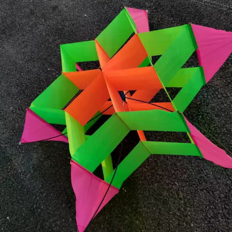 New Style 3D Plum Blossom Kid- – Kite Easy Fly Kids recenzja i cena
