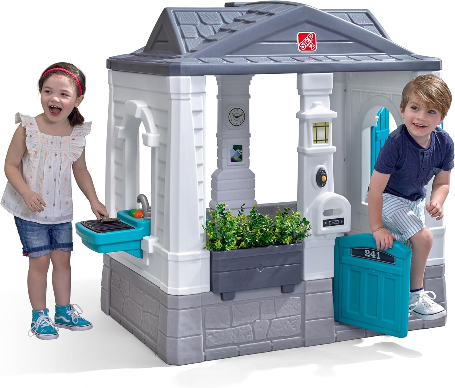 Neat & Tidy Cottage Kids Playh – Kids Outdoor Wooden Playset recenzja i cena