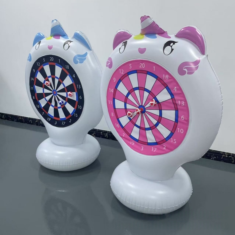 Inflatable Unicorn Throwing Ga – Kids Outdoor Garden Toys recenzja i cena