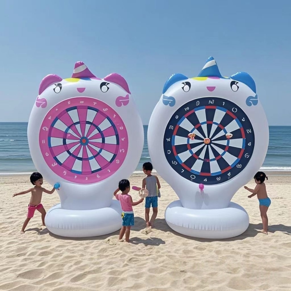 Inflatable Unicorn Throwing Ga – Kids Outdoor Garden Toys recenzja i cena