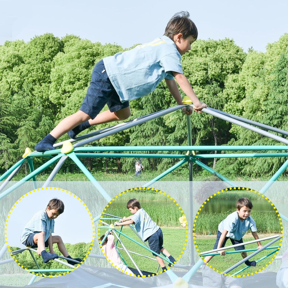 Geometric Dome Climber with Ha – Kids Outdoor Hammock recenzja i cena