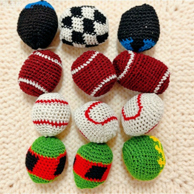 Handmade Footbag Set Soft & Du – Kids Outdoor Lounge Set recenzja i cena