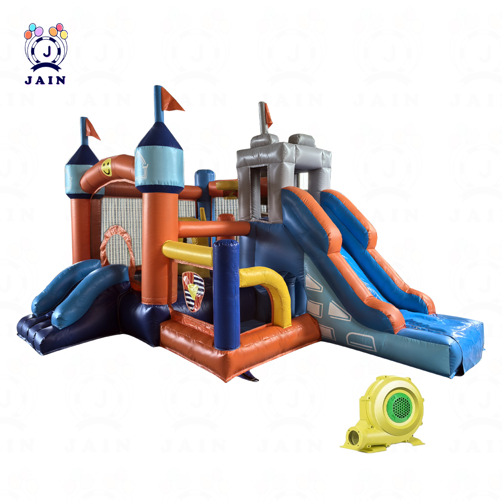 Inflatable Bounce House Castle – Kids Outdoor House With Slide recenzja i cena