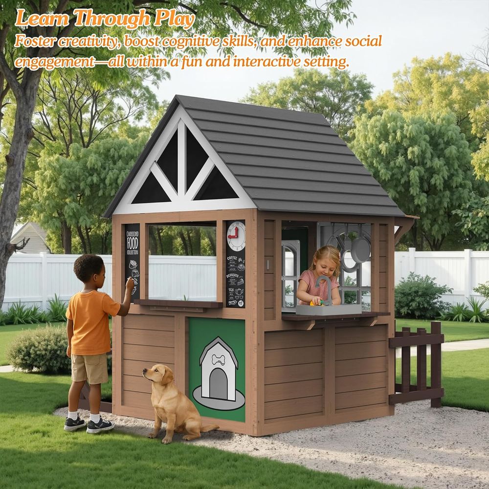 Seizeen Outdoor Play House or  – Kids Outdoor Kitchen recenzja i cena