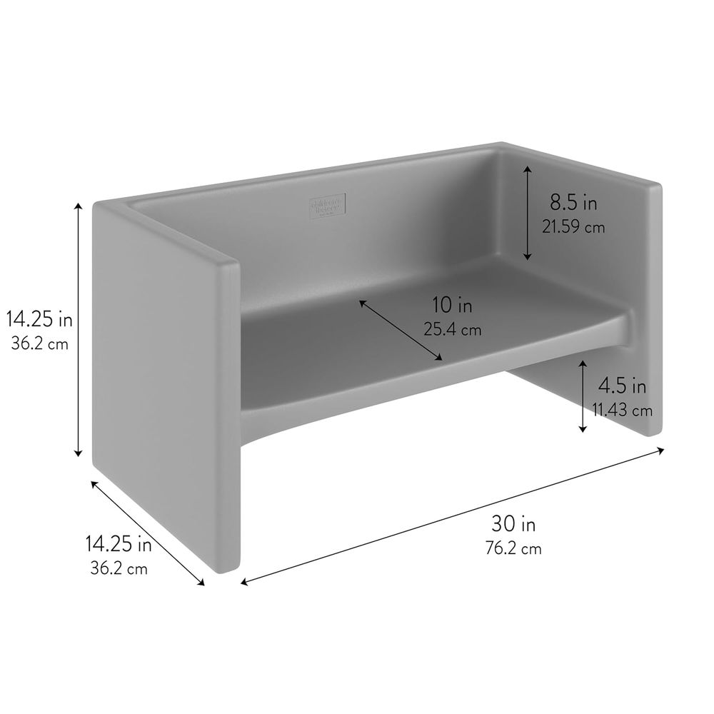 Adapta-Bench, C910-057 Almond, – Kids Outdoor Seating recenzja i cena