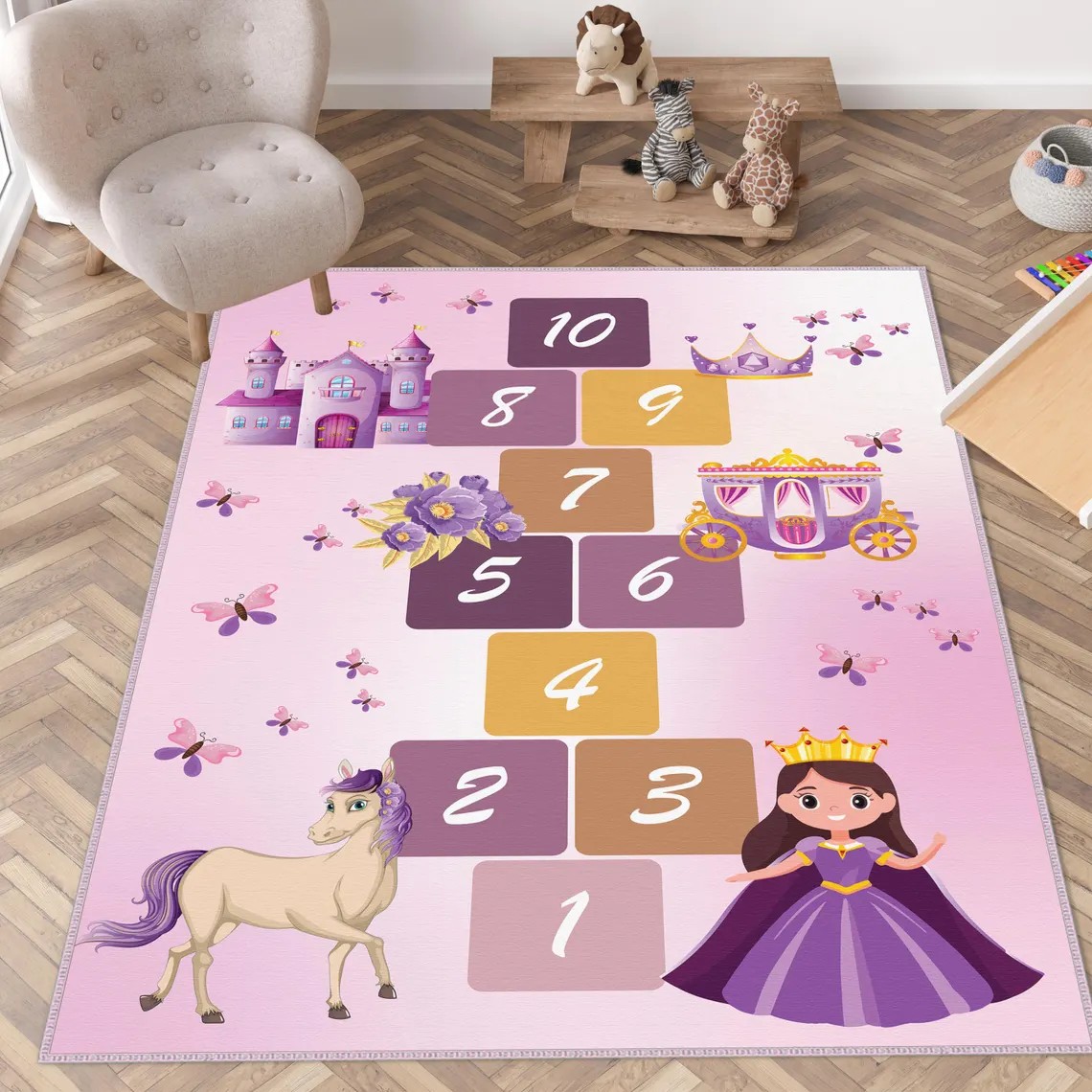 Hopscotch Kids Carpets Play Ma – Kids Outdoor Lounge Set recenzja i cena