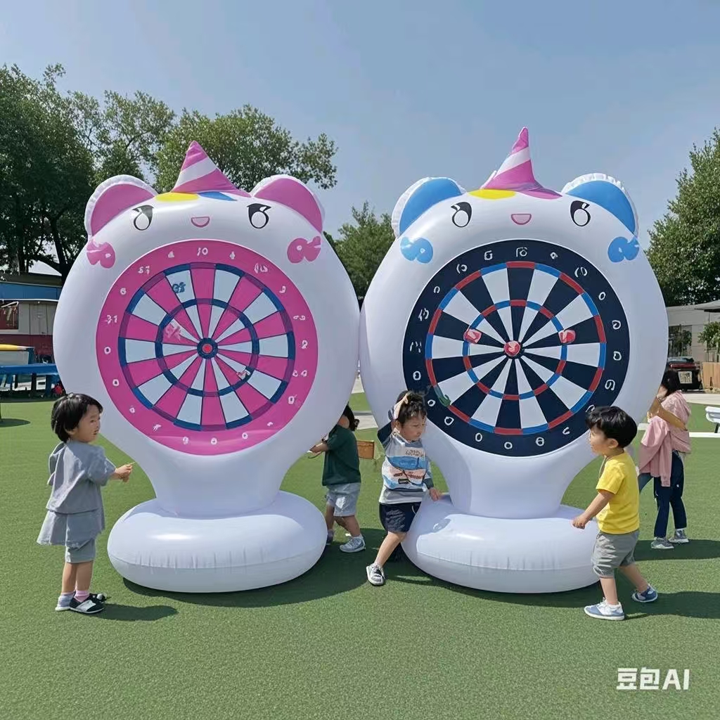 Inflatable Unicorn Throwing Ga – Kids Outdoor Pool recenzja i cena