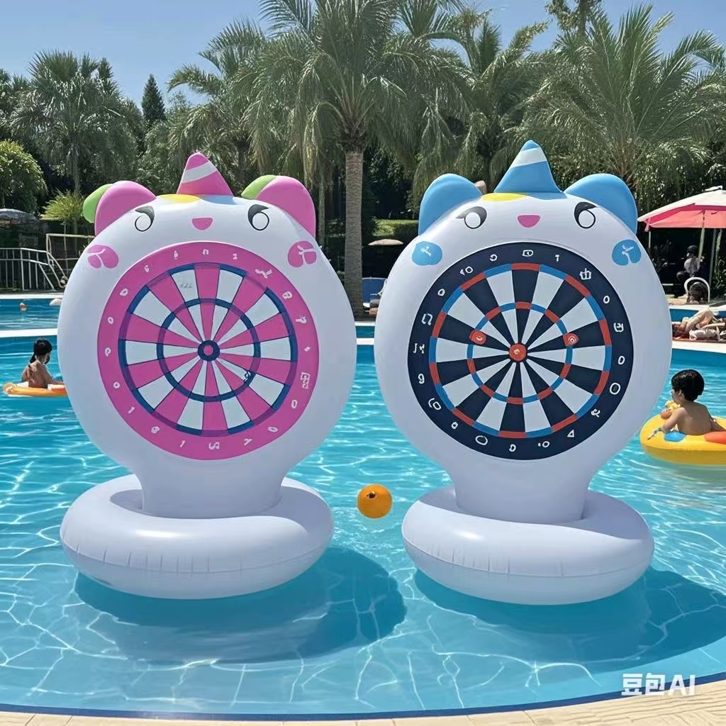 Inflatable Unicorn Throwing Ga – Kids Outdoor Pool recenzja i cena