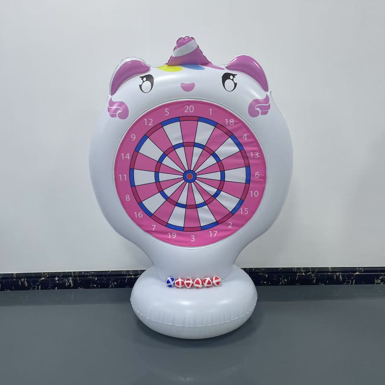 Inflatable Unicorn Throwing Ga – Kids Outdoor Pool recenzja i cena