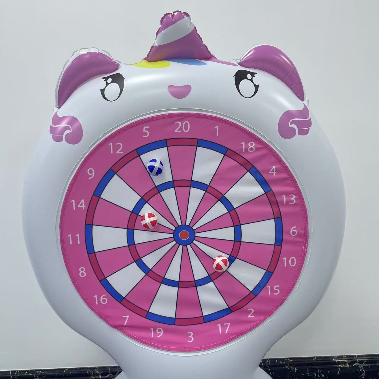 Inflatable Unicorn Throwing Ga – Kids Outdoor Pool recenzja i cena