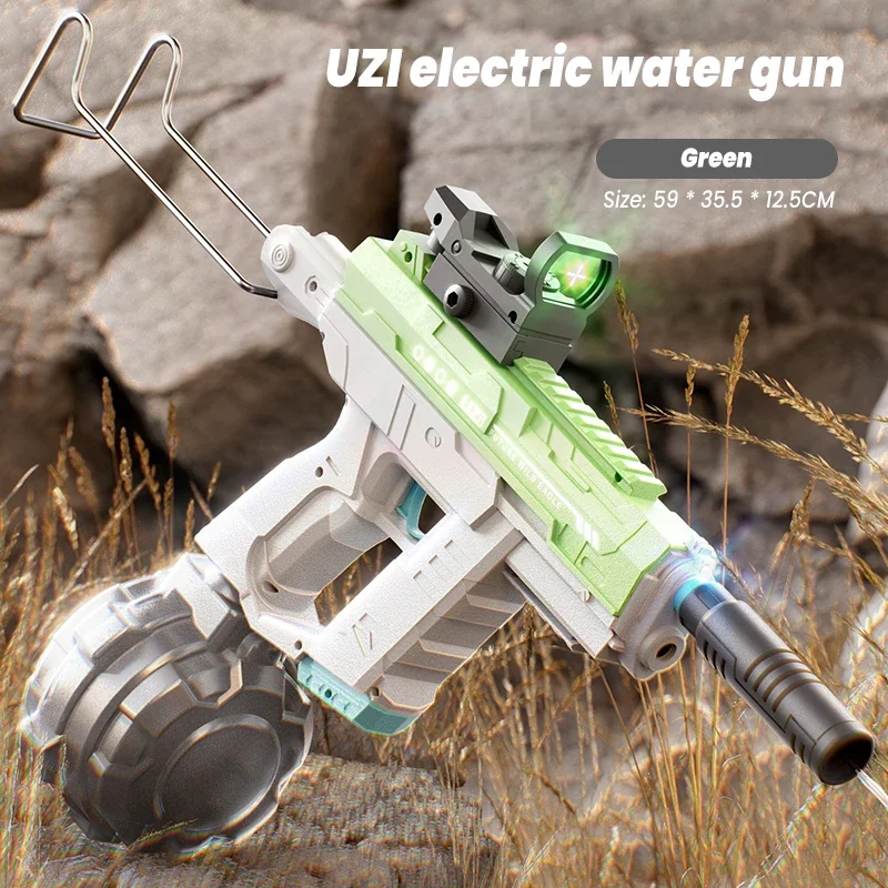 Electric UZI Space Water Gun H – Kids Outdoor Nature Play recenzja i cena