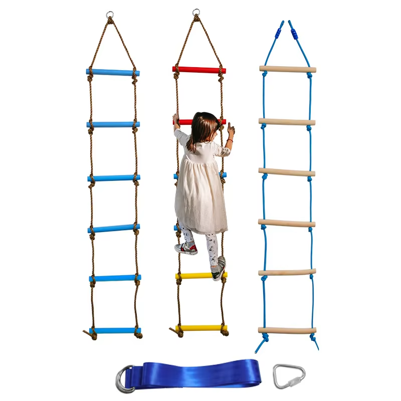 6.6 ft Climbing Ladder for Kid – Kids Outdoor Nature Play recenzja i cena