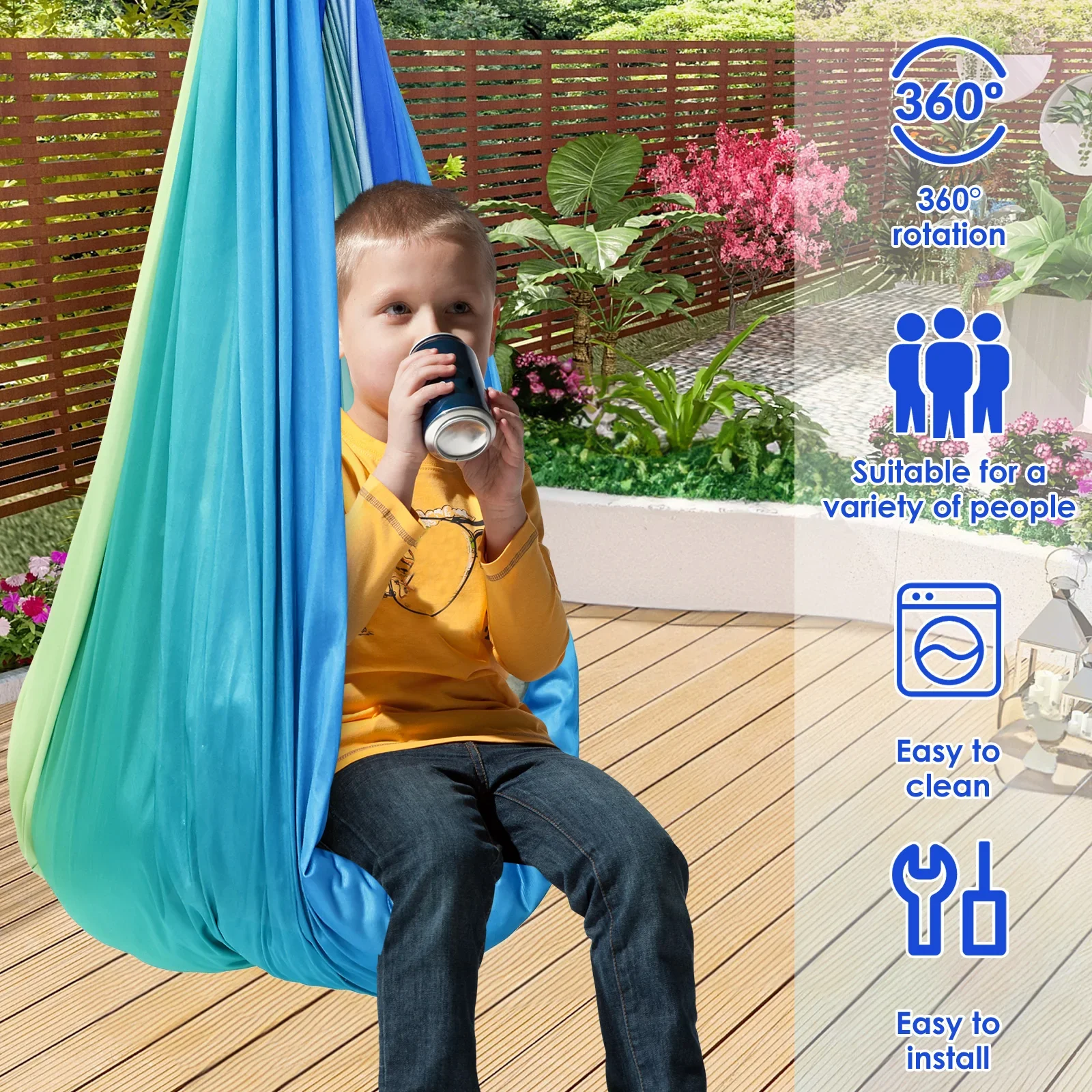 Sensory Swing Comfortable Kids – Kids Outdoor Hammock recenzja i cena