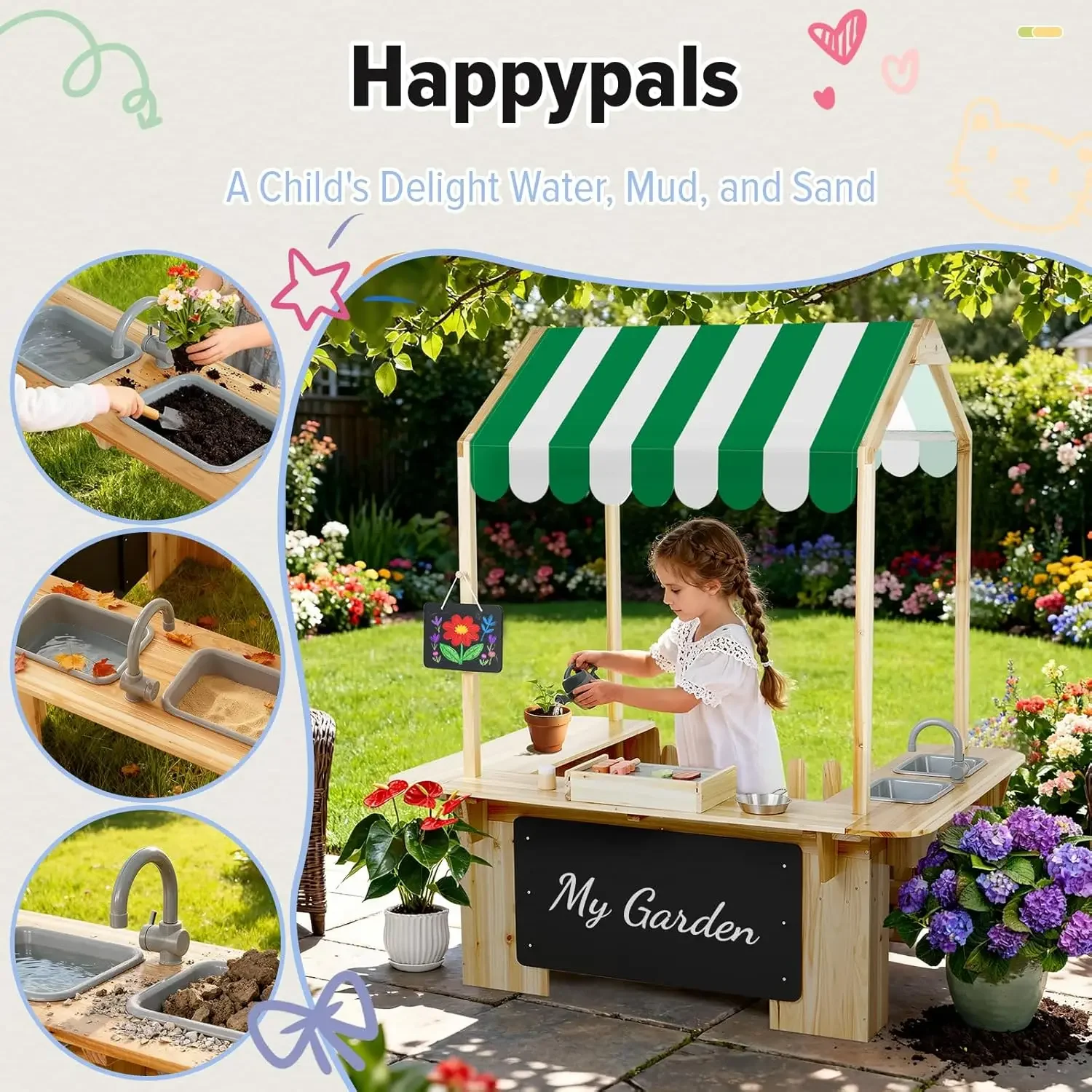 Kids Outdoor Playhouse, Mud Ki – Kids Outdoor Kitchen recenzja i cena